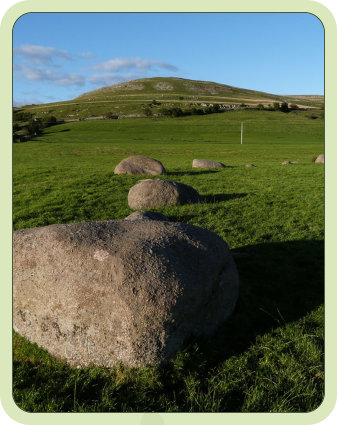 Gamelands Stone Circle is on the Coast to Coast walk