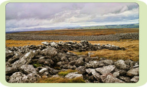 Castle Folds is a prehistoric fort set amidst the limestone pavement