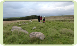 Penhurrock Cairn Circle. Funerary site, possibly post-battle?