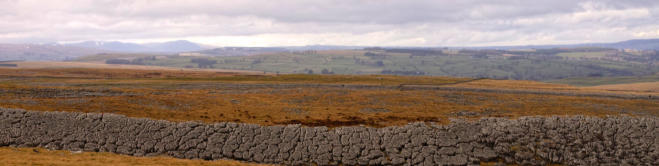 Limestone Pavement Above Little Asby
